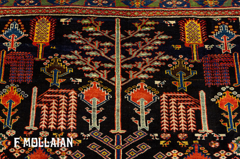 Tapis Persan North West n°:47797545
